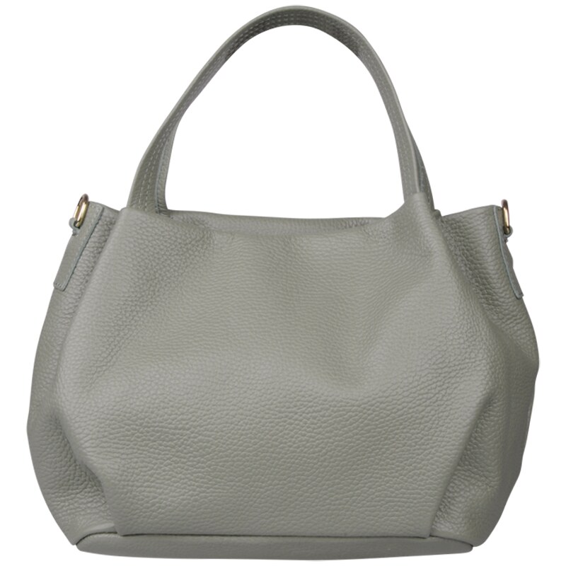 Zelená kožená italská crossbody kabelka Tea Khaki NovaKabelka.cz