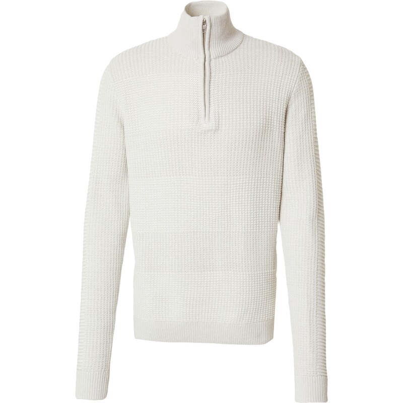 JACK & JONES Svetr JJHugo světle šedá