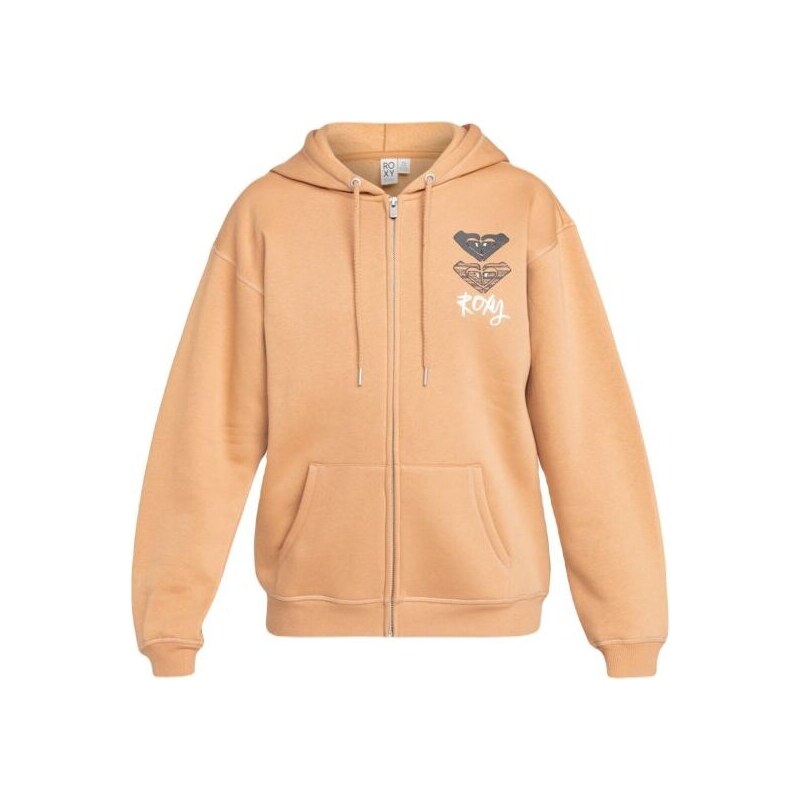 Roxy SURF STOKED ZIPPED BRUSHED Dámská mikina