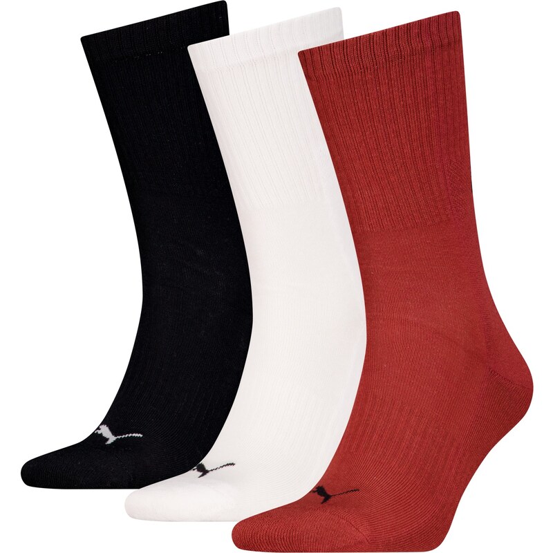 Puma Unisex New Generation Cushioned Crew 3P red combo 102204083
