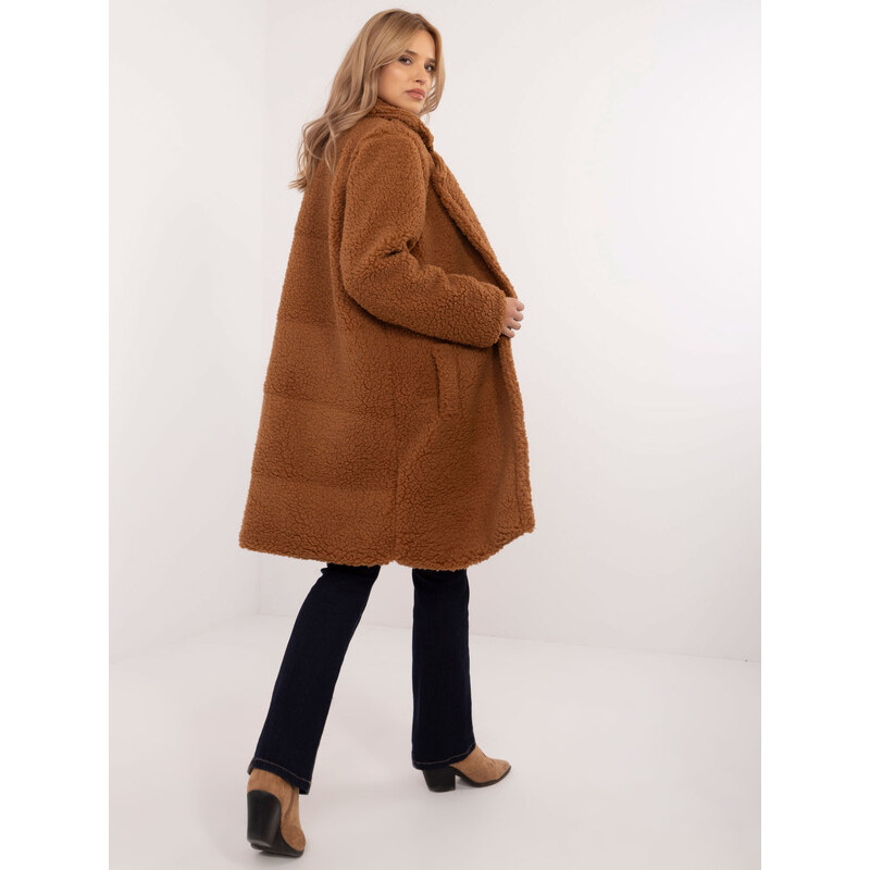 Italy Moda Coat-DHJ-PL-19991.86-light brown 107095932