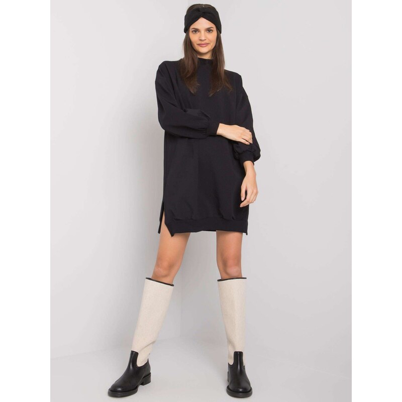 RUE PARIS Dress-RV-SK-7207.03-black