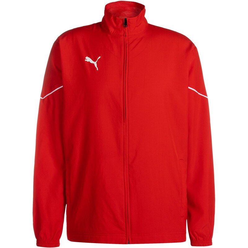 PUMA Sportovní bunda červená / bílá