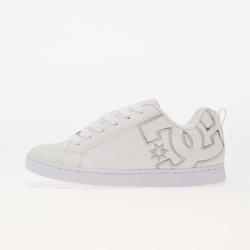 DC Court Graffik White/ Silver 6