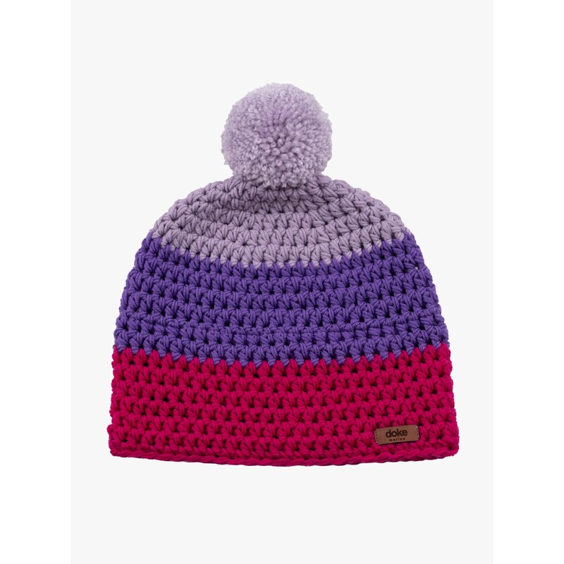 DOKE Merino háčkovaný kulich Lena 103558439