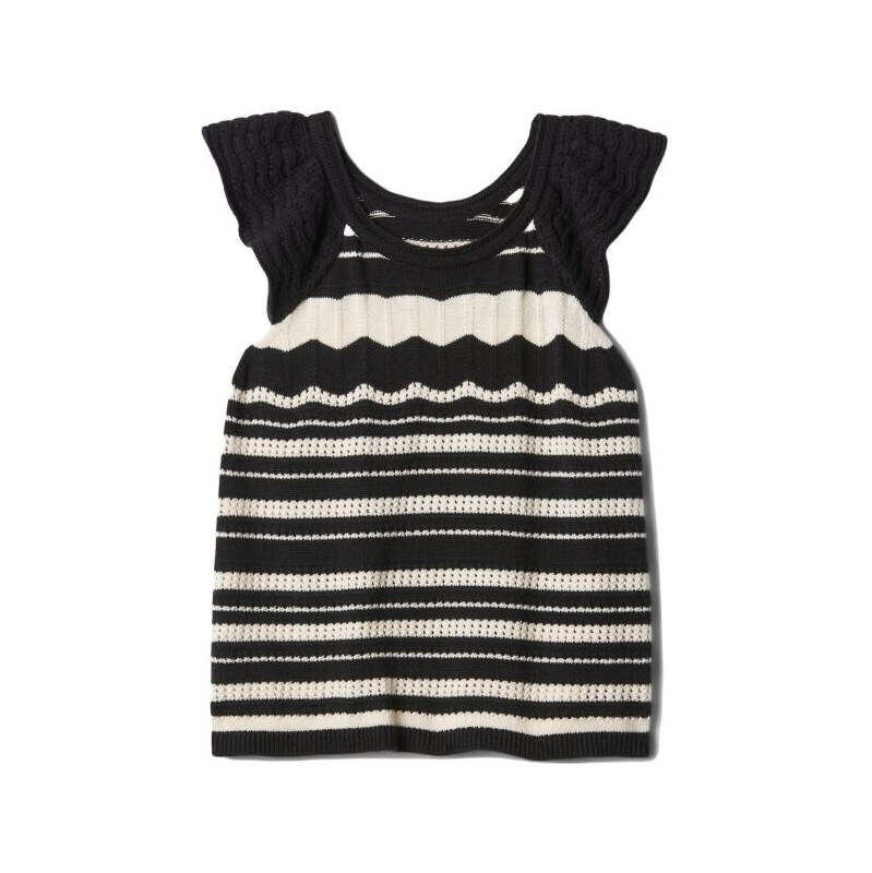 GAP V-CROCHET Dívčí tričko