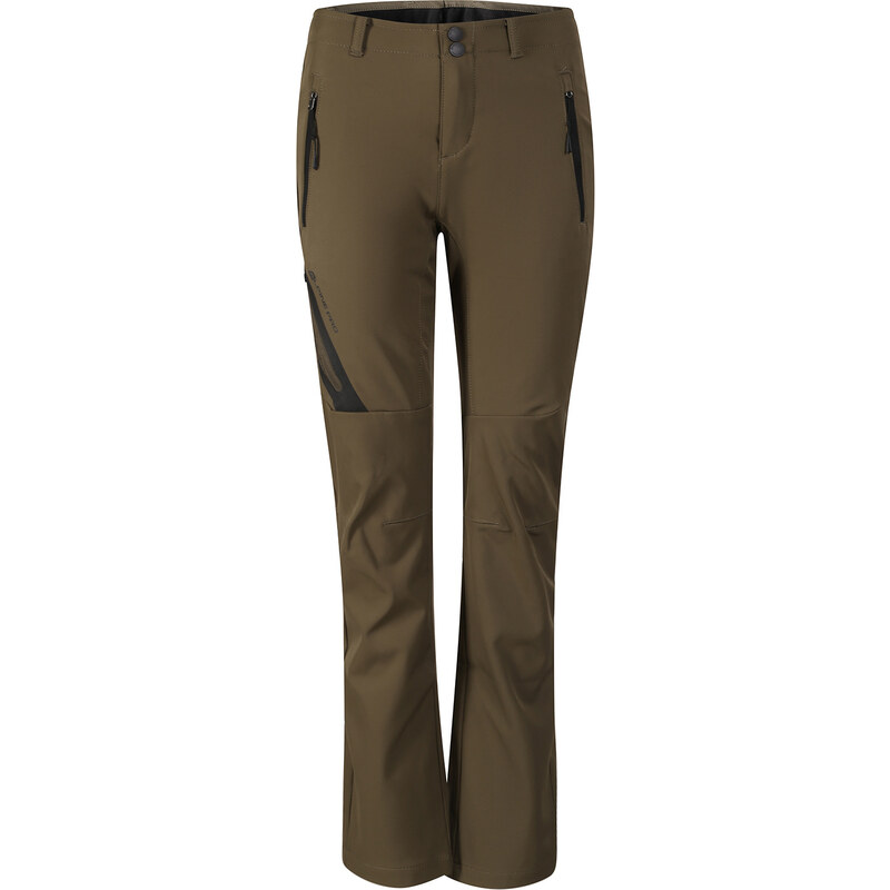 ALPINE PRO - HURFA DÁMSKÉ SOFTSHELLOVÉ KALHOTY S DWR ÚPRAVOU 102282625
