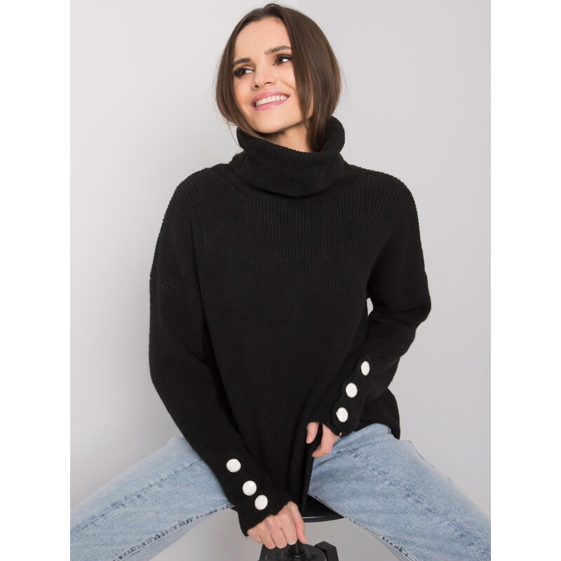 RUE PARIS Sweater-LC-SW-15-2.01-black