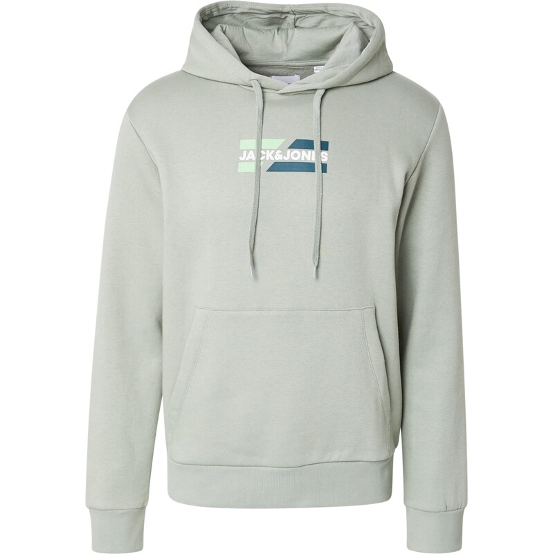 JACK & JONES Mikina JJECorp marine modrá / mátová / světle