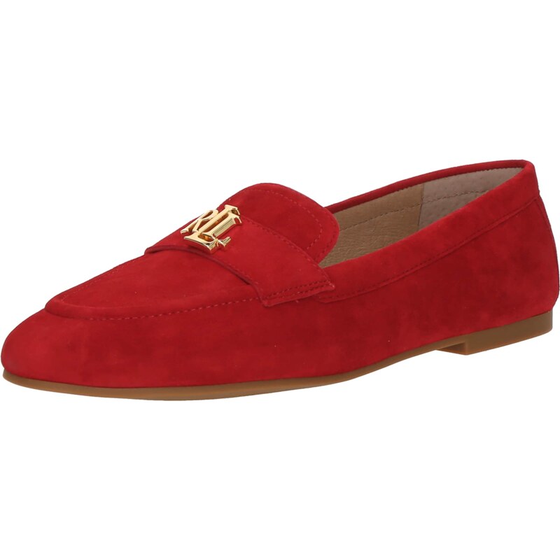 Lauren Ralph Lauren Slipper AVERI III zlatá / červená