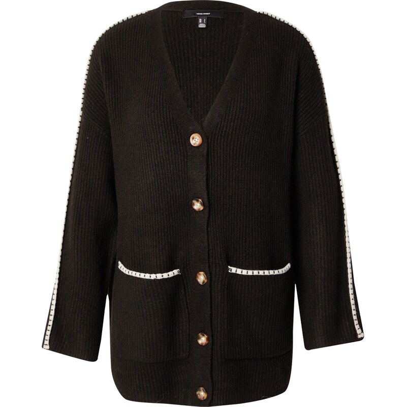 VERO MODA Kardigan VMZORA tmavě modrá / bílá 105467550