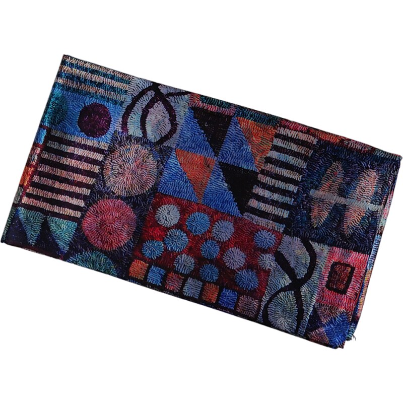 Ewena Luxusní oboustranný hedvábný šátek 170 x 75 cm MK13 102327685