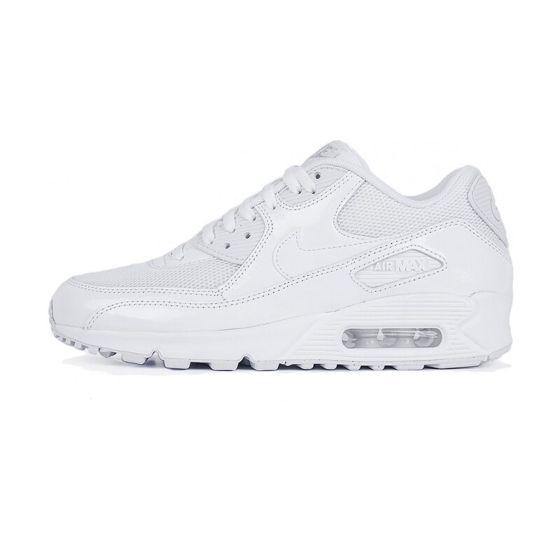 Sneakers - tenisky Nike AIR MAX 90 PREMIUM WHITE/WHITE-METALLIC SILVER