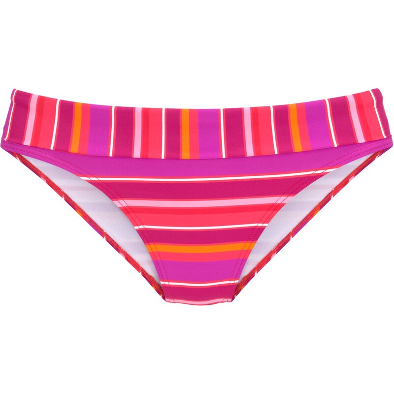 s.Oliver Spodní díl plavek oranžová / pink / červená / bílá