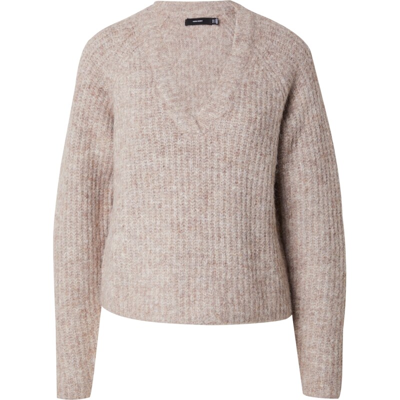 VERO MODA Svetr VMAwsome tmavě béžová 102617763
