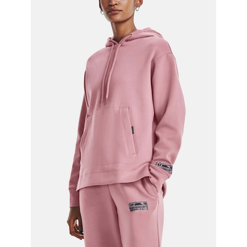 mikina Under Armour UA Summit Knit Hoodie-PNK