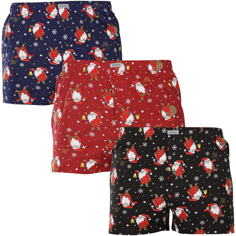 3PACK pánské trenky Andrie vícebarevné (PS 5848)