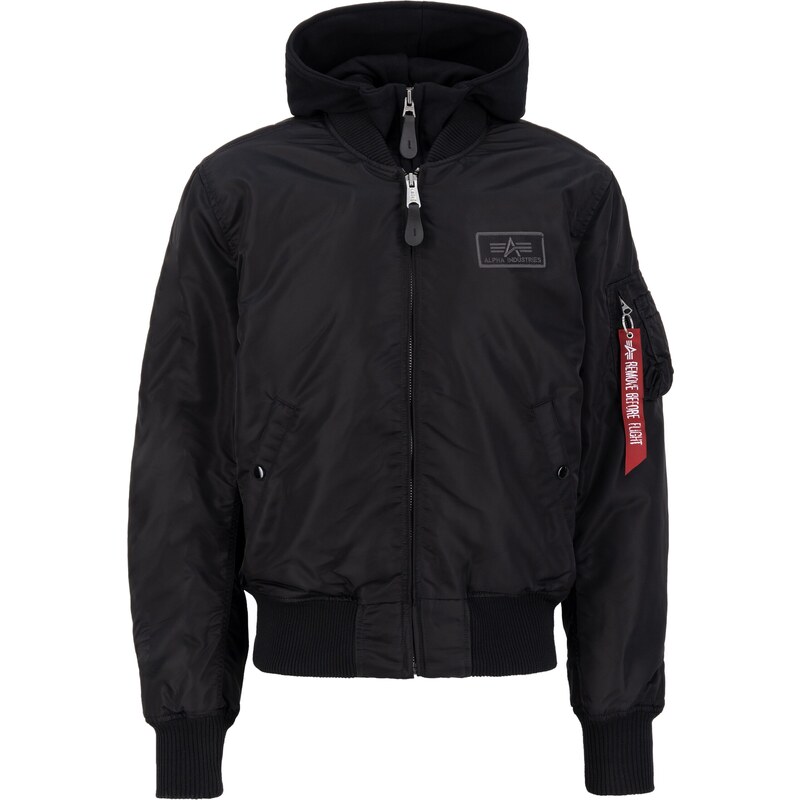 ALPHA INDUSTRIES Přechodná bunda Ma-1 D-Tec černá
