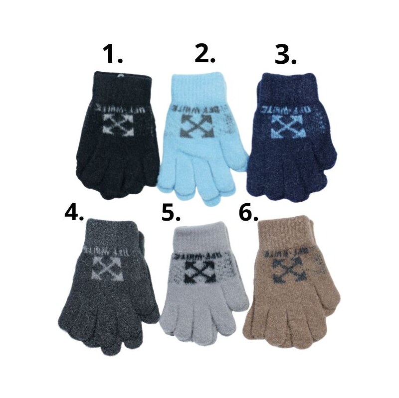 Chlapecké zateplené fleesové rukavice Gloves MS094