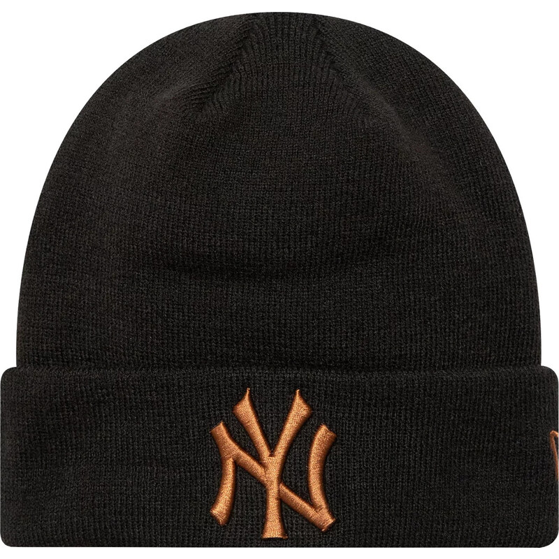 Černá čepice New Era League Essential New York Yankees Beanie