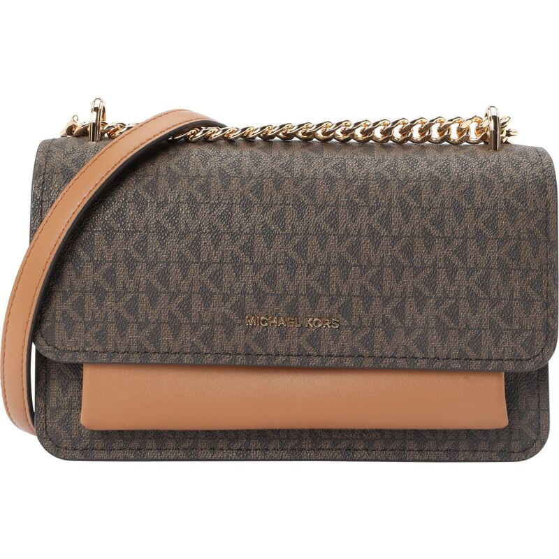 MICHAEL Michael Kors Taška přes rameno hnědá / tmavě hnědá