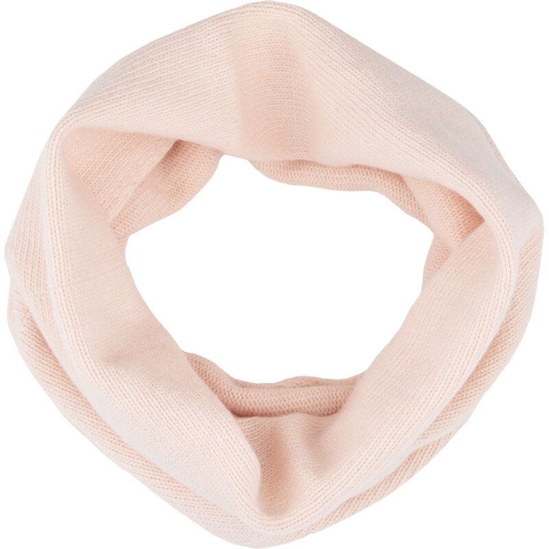 Vlnka Vlněný nákrčník Supersoft Merino s kašmírem Komin světle růžová 102416408