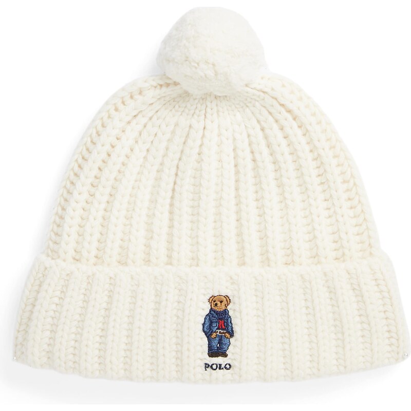 Polo Ralph Lauren Čepice safírová / karamelová / přírodní bílá