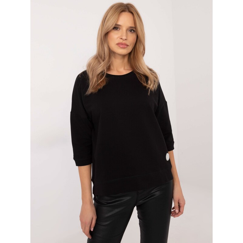 Calimera Blouse-CLM-BZ-1252.01X-black