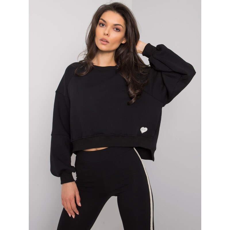 RUE PARIS Sweatshirt-RV-BL-7334.69-black