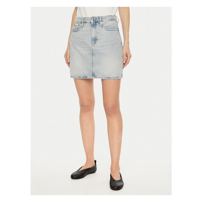 Džínová sukně Calvin Klein Jeans 102448457