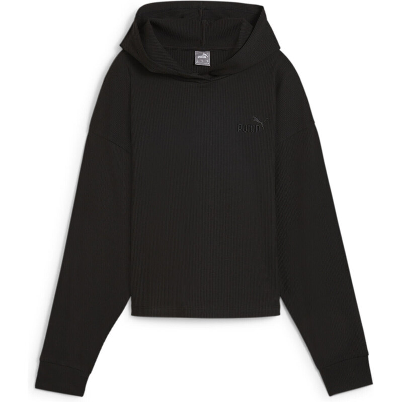 PUMA Dámská mikina s kapucí ESS ELEVATED PUMA Black
