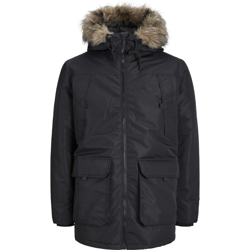 JACK & JONES Zimní parka JJEConstruct černá