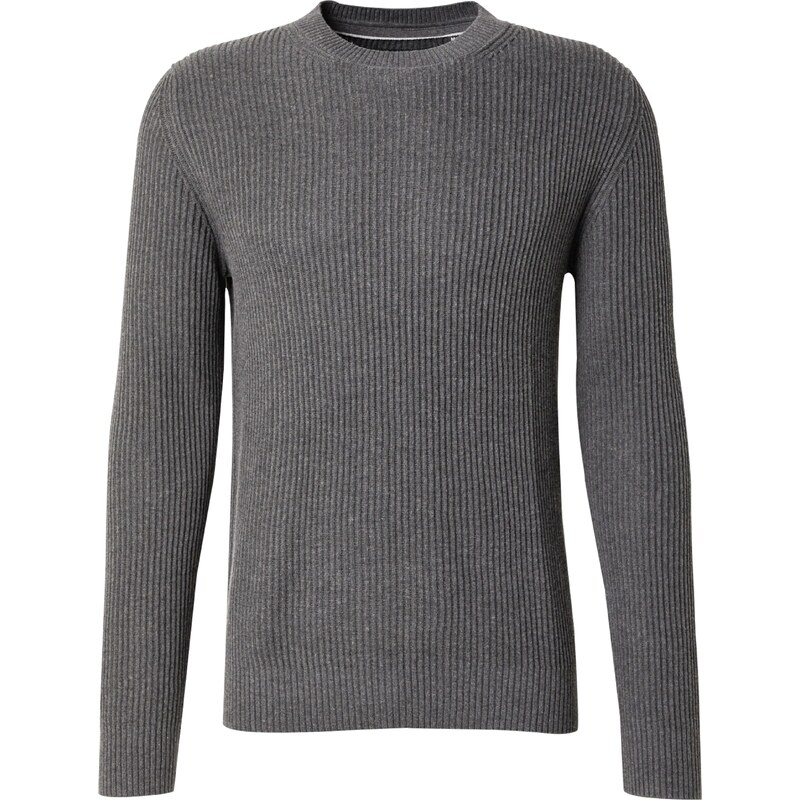JACK & JONES Svetr JPRBLALIAM tmavě šedá