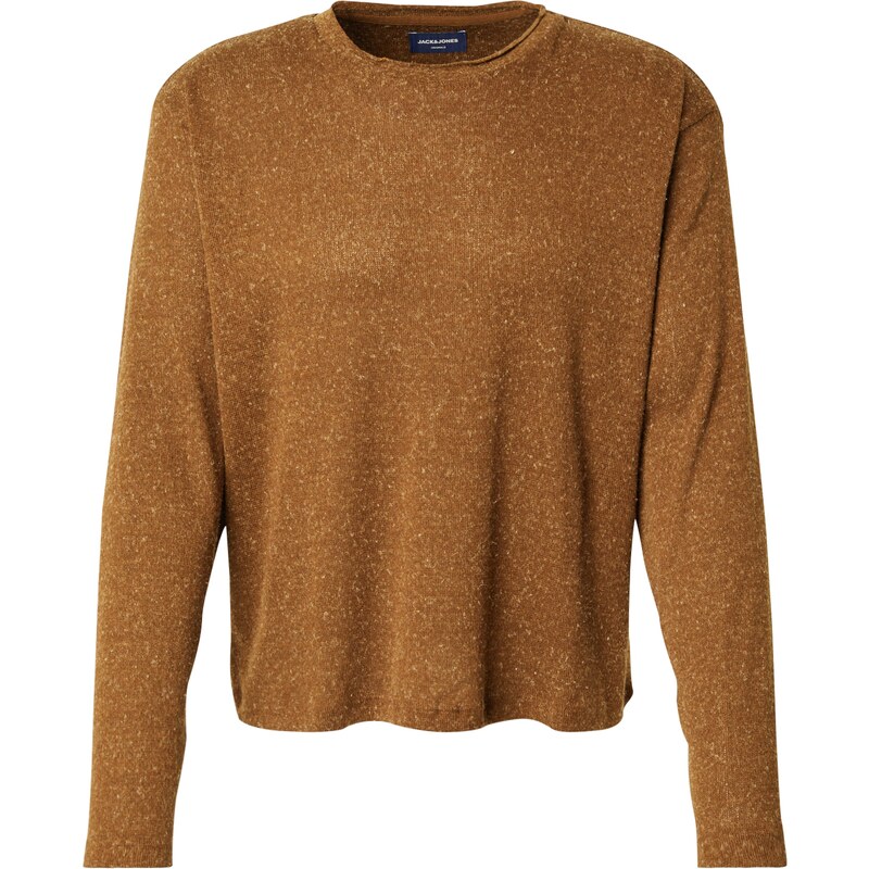 JACK & JONES Mikina JORWINTE čokoládová