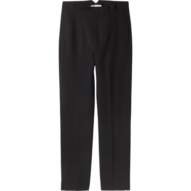TOM TAILOR DENIM Kalhoty s puky černá