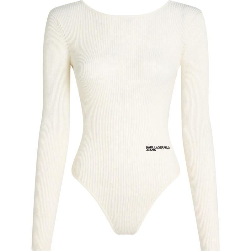 KARL LAGERFELD JEANS Body bílá