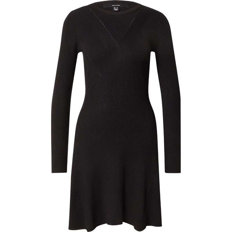 VERO MODA Úpletové šaty VMJUNO černá
