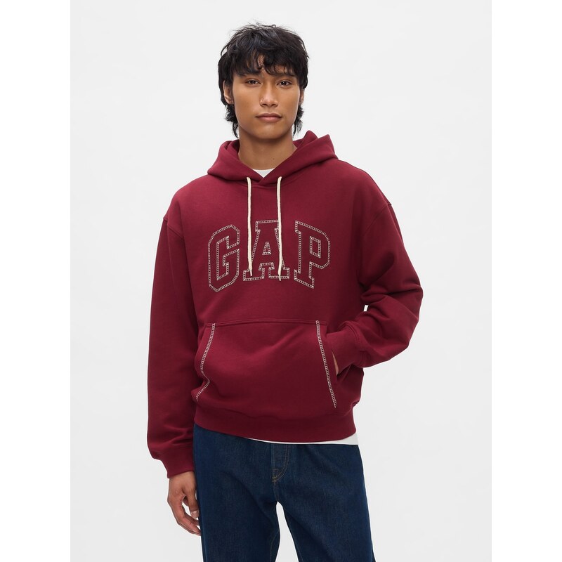GAP Oversize mMikina s logem Stitch - Pánské