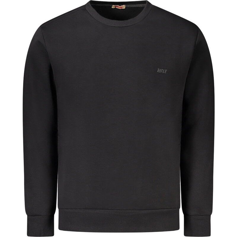 RIFLE SWEATSHIRT WITHOUT ZIP MEN BLACK