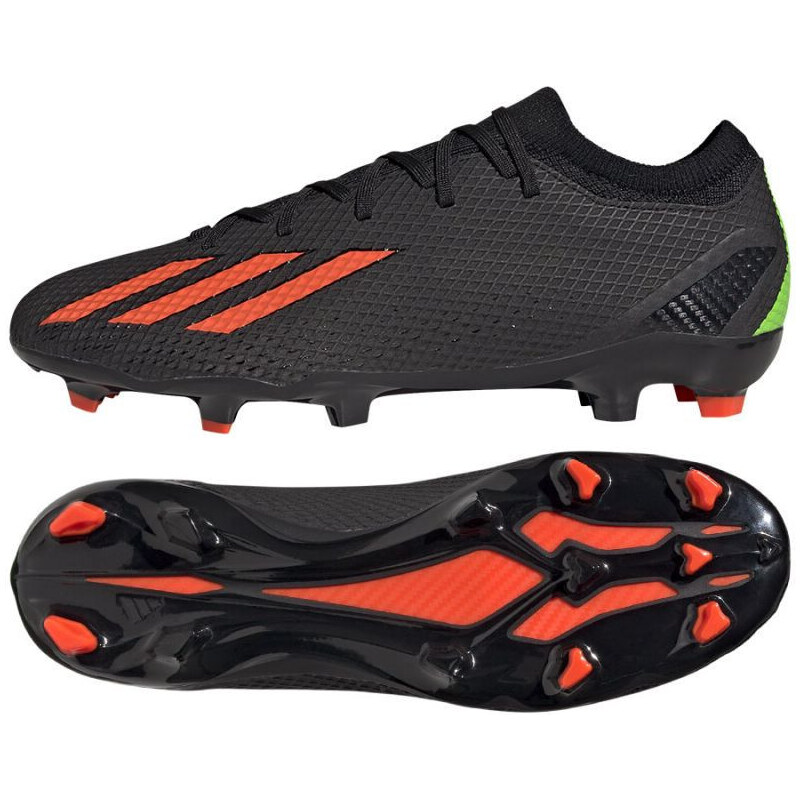Unisex sportovní boty kopačky X Speedportal.3 FG GW8453 Černá s
