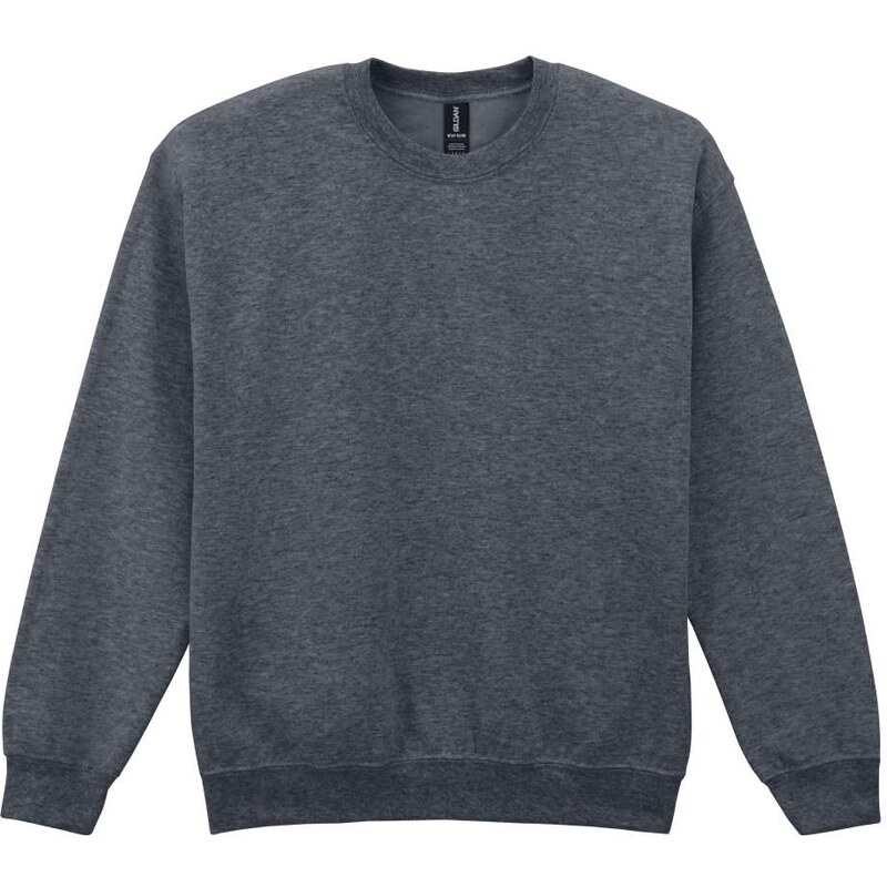 Gildan Unisex mikina bez kapuce Heavy Blend –
