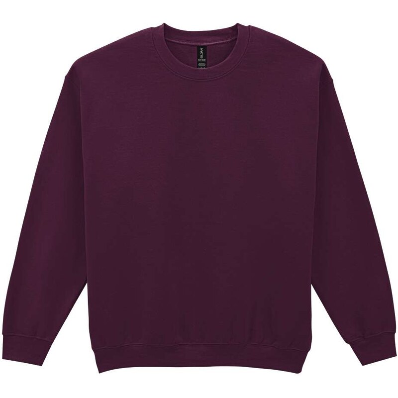 Gildan Unisex mikina bez kapuce Heavy Blend –