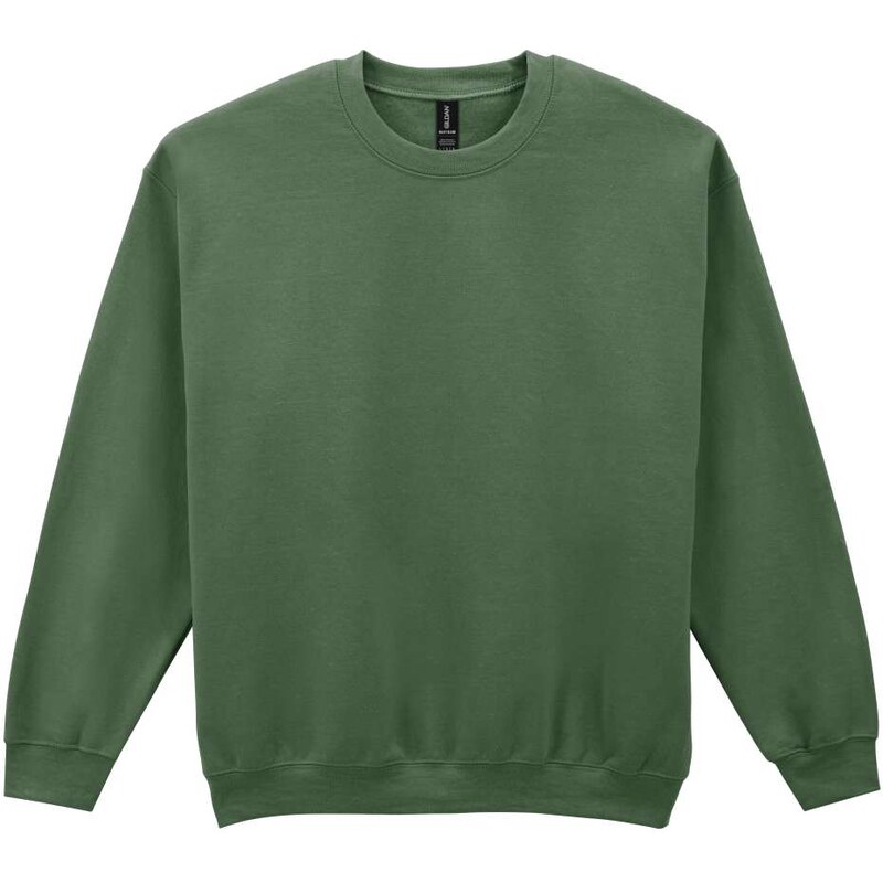 Gildan Unisex mikina bez kapuce Heavy Blend –