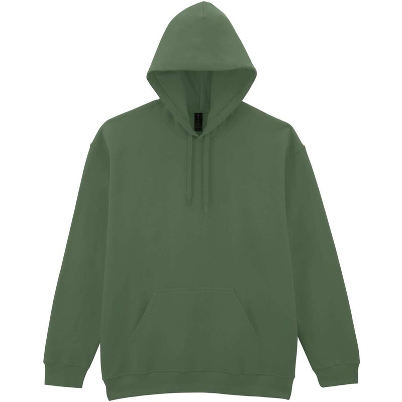 Gildan Unisex mikina s kapucí Midweight –
