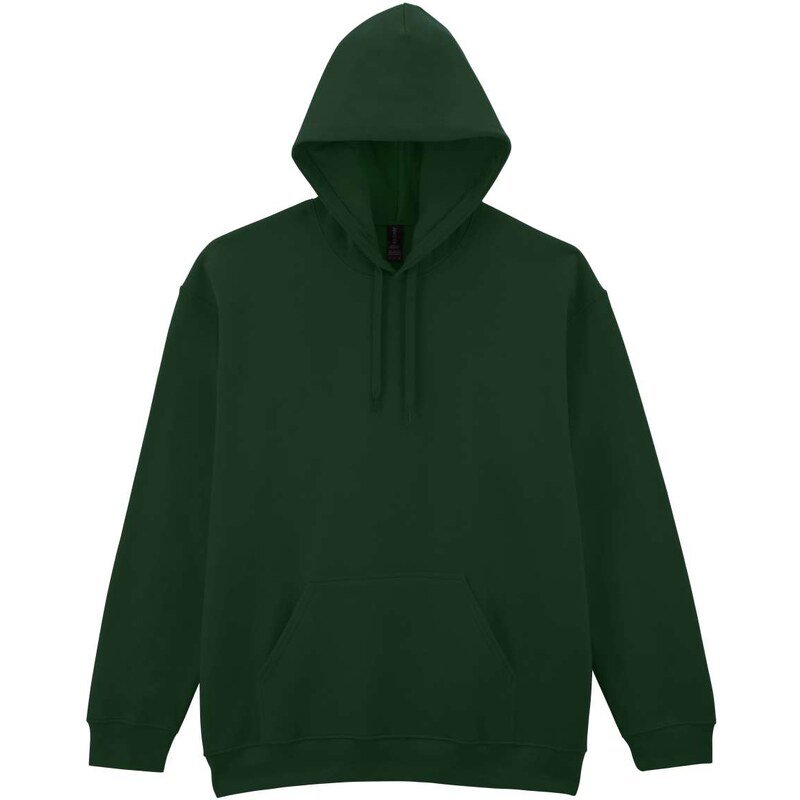 Gildan Unisex mikina s kapucí Midweight –