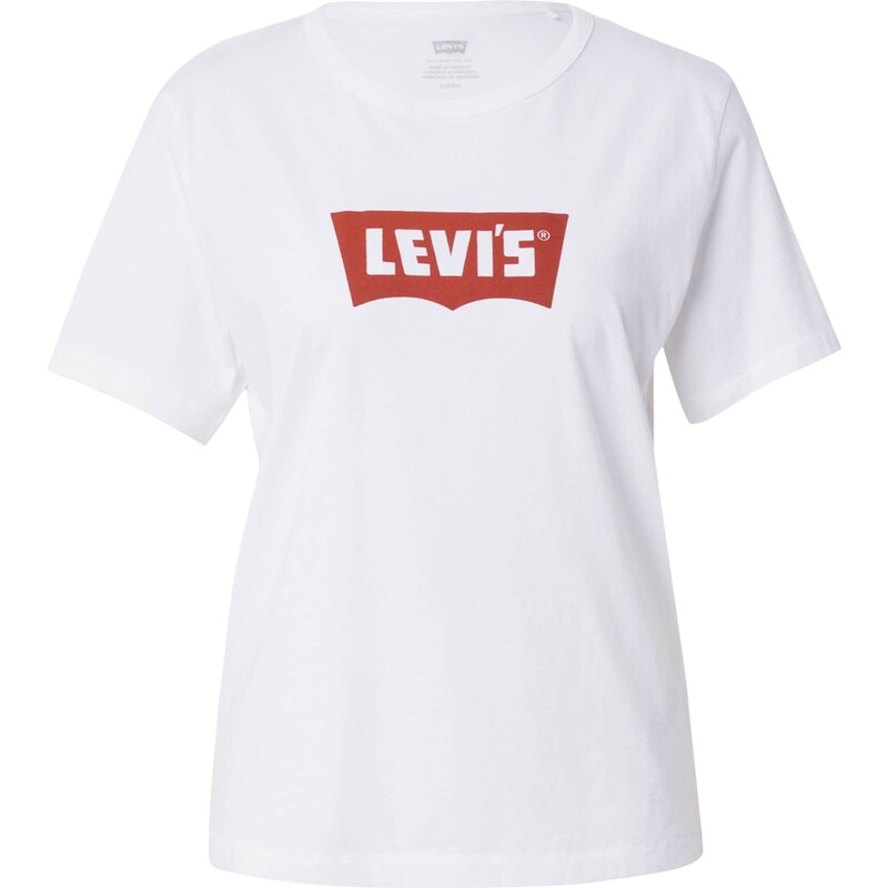 LEVIS  Tričko Iconic červená / bílá