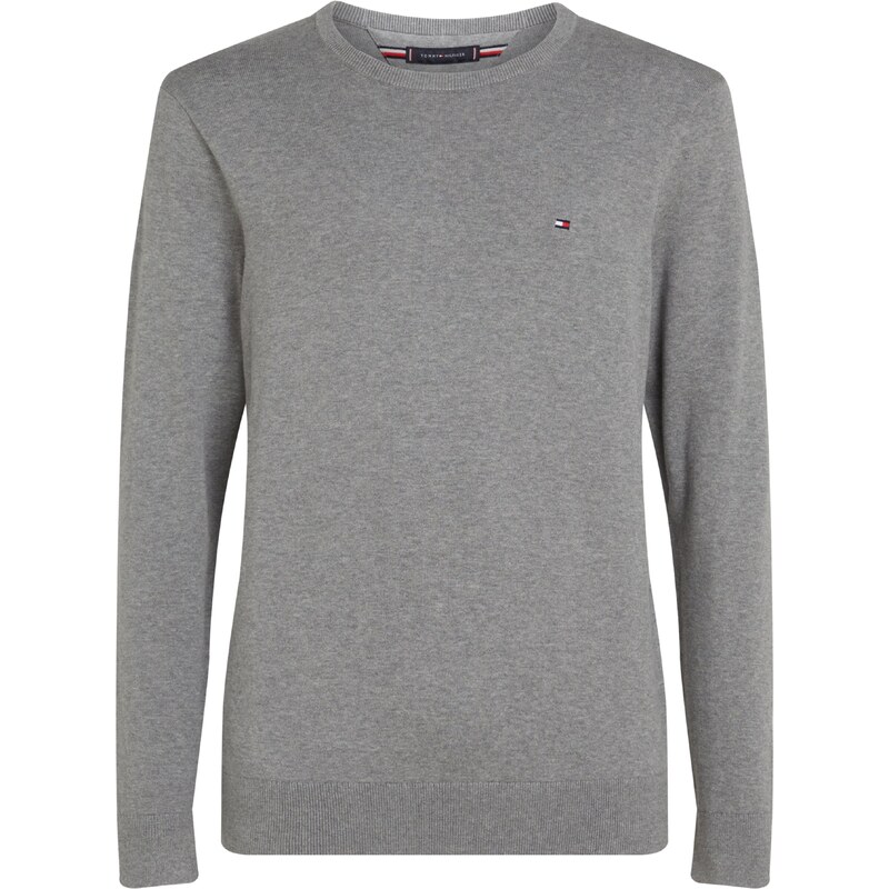 TOMMY HILFIGER Svetr ESSENTIAL šedá