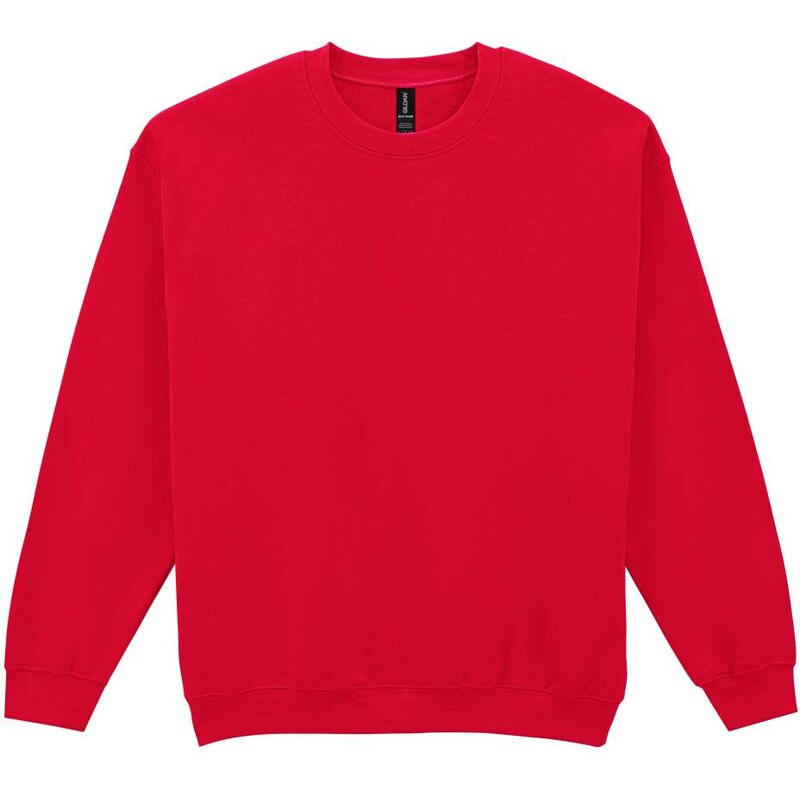 Gildan Unisex mikina bez kapuce Heavy Blend –