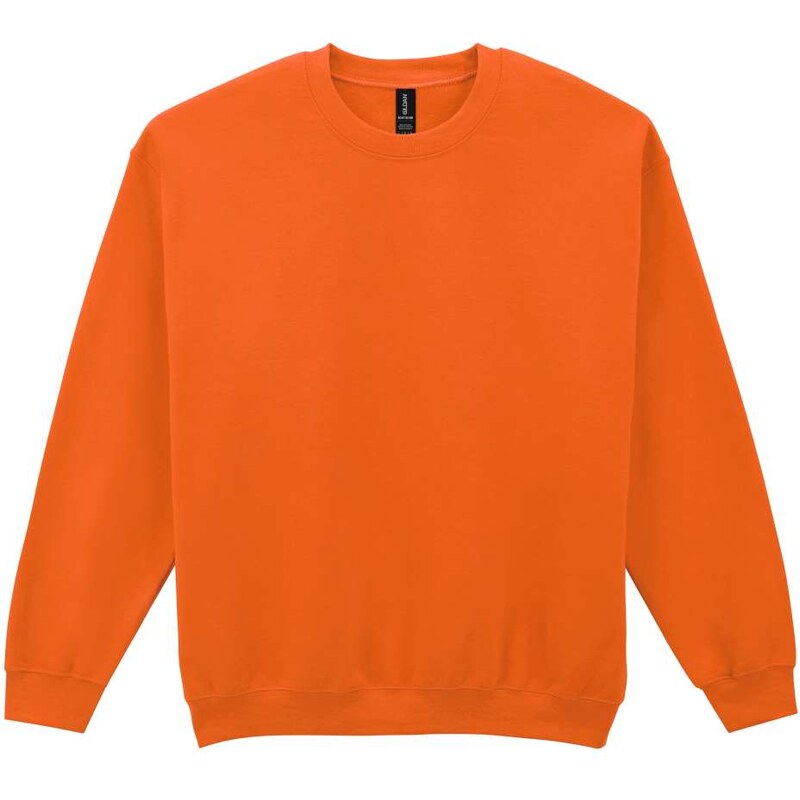 Gildan Unisex mikina bez kapuce Heavy Blend –