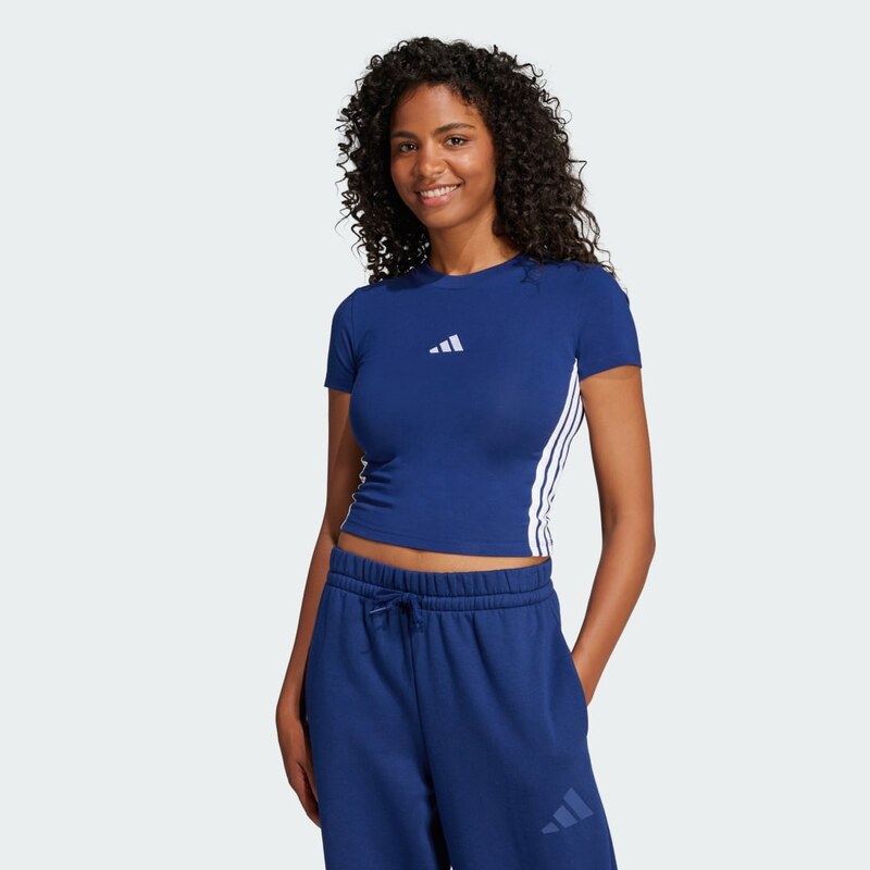 Adidas Tričko Essentials 3-Stripes Slim Baby